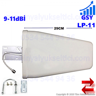 GSY 800 GSM Sinyal Yükseltici (800-900-1800-2100)