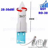 GSM Sinyal Yükseltici 30dBİ ROKET ANTEN GSY RO-30