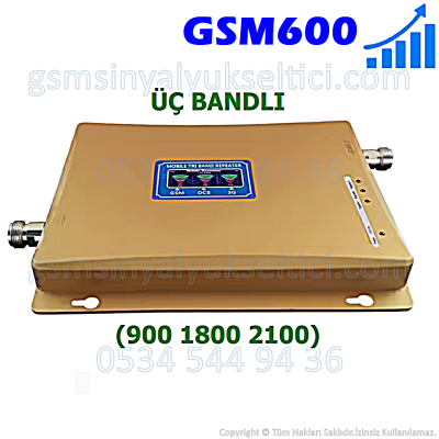 GSM Üç Bandlı Sinyal Yükseltici
