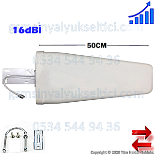 GSM Sinyal Güçlendirici 16dBİ LPDA ANTEN